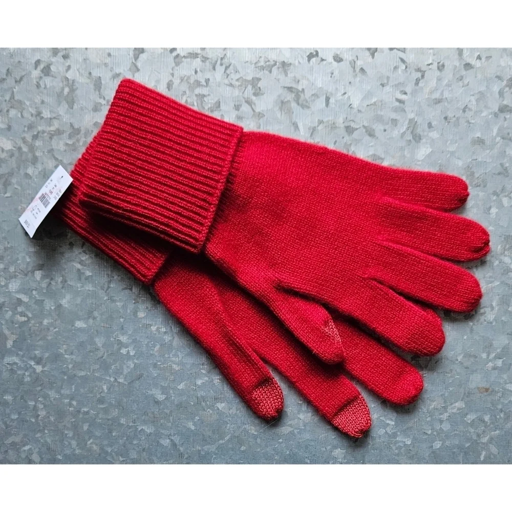 J.Crew Cashmere tech-touch gloves